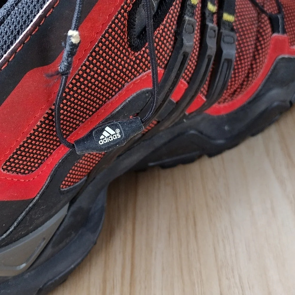 adidas mens Terrex Fast X Mid Gore-tex Hiking Black/Red 7.5 US G40594 - Picture 6 of 8